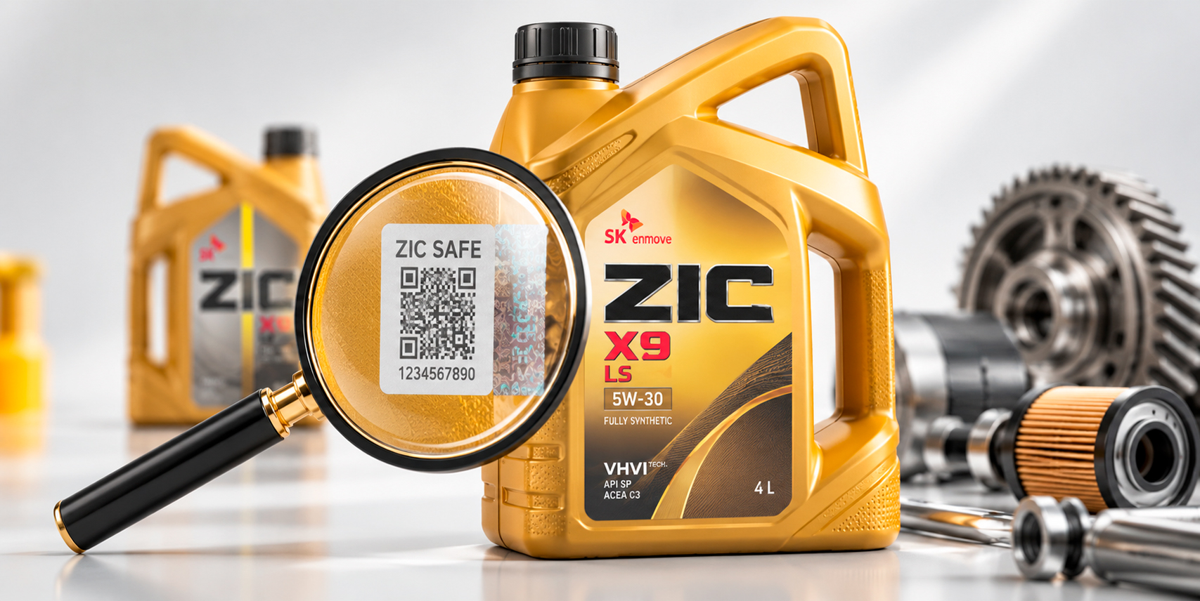 Как проверить канистру ZIC до покупки (ZIC X9)