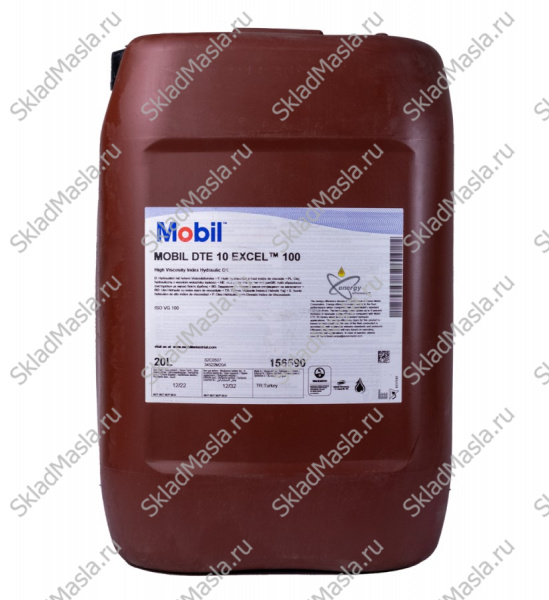 Масло гидравлическое Mobil DTE 10 Excel 100 HVLP (канистра 20л)