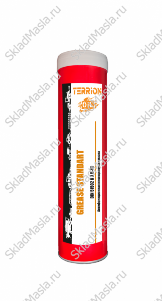Смазка многоцелевая водостойкая TERRION GREASE STANDART EP 3 (туба 400гр)