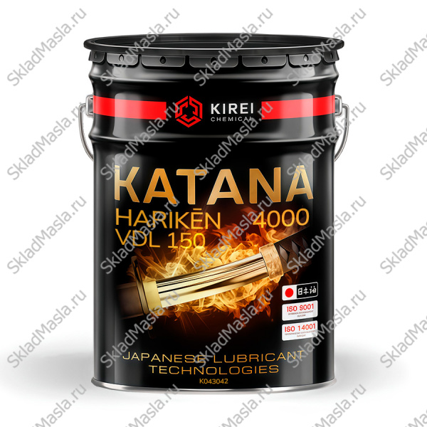 Масло компрессорное Katana Hariken 4000 VDL 150 (канистра 20л)