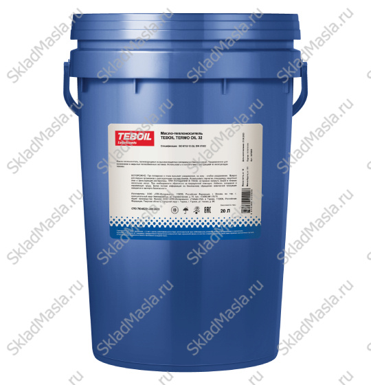 Масло теплоноситель Teboil Termo Oil 32 (ведро 20л)