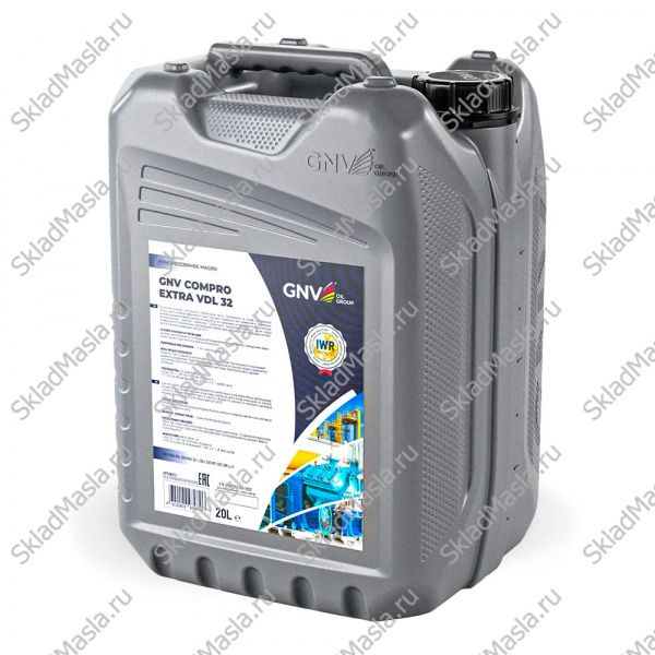 Масло компрессорное GNV Compro Extra VDL 32 (20л)