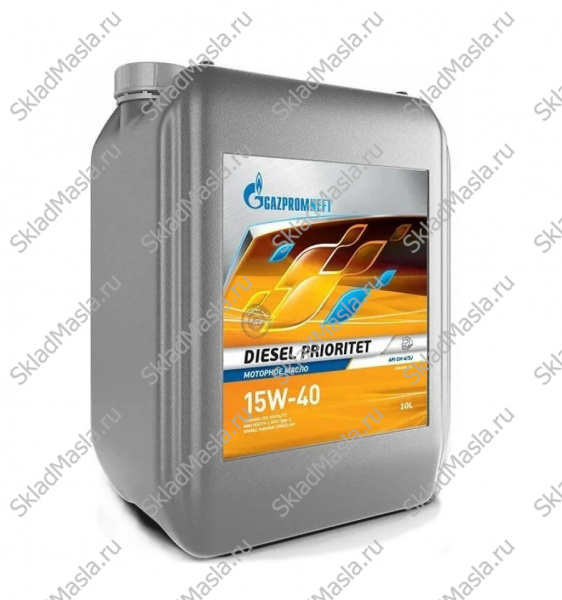 Моторное масло Gazpromneft Diesel Prioritet 15W-40 API CH-4_SJ (канистра 20л)