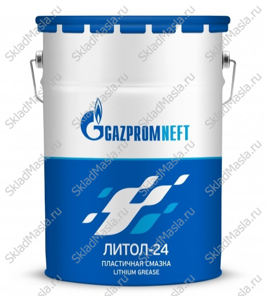 Смазка многоцелевая водостойкая Gazpromneft Литол-24 (ведро 8кг)