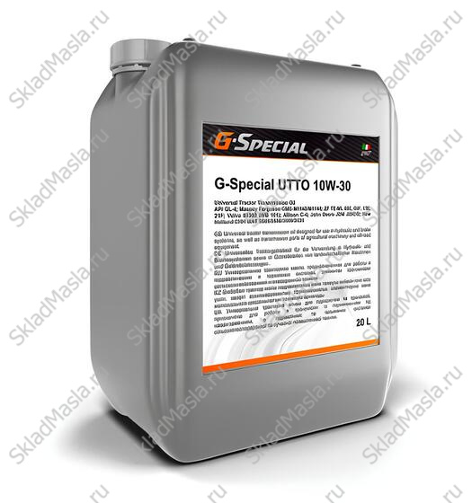 Масло трансмиссионно-гидравлическое Gazpromneft G-Special UTTO 10W-30 API GL-4 (канистра 20л)