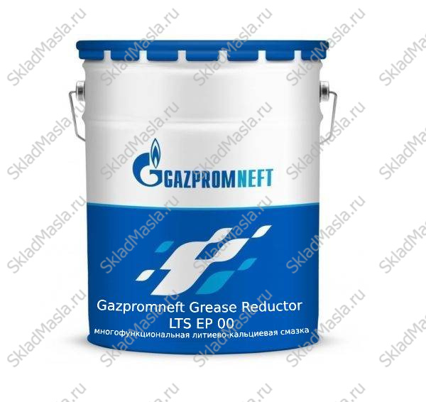 Смазка редукторная Gazpromneft Grease Reductor LTS EP 00 (ведро 18кг)