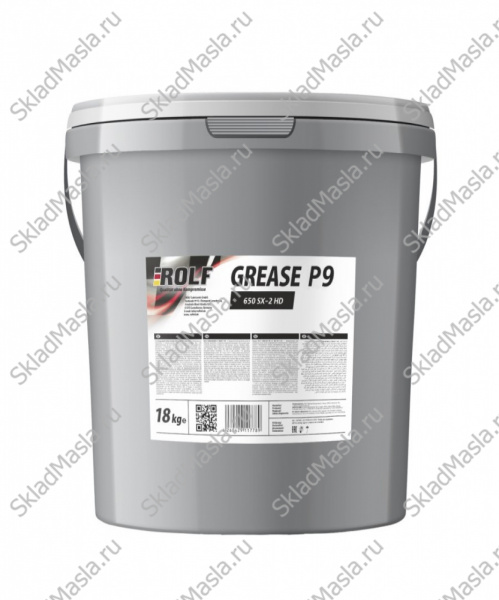 Смазка высокотемпературная Rolf Grease P9 650 SX-2 HD EP 2 (ведро 18кг)