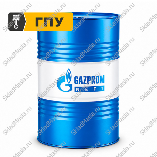 Моторное масло Gazpromneft GEO 40 для ГПУ (бочка 182кг_205л)