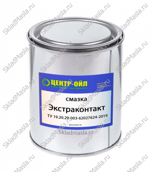 Смазка электропроводящая Центр-Ойл Экстраконтакт (банка 1кг)