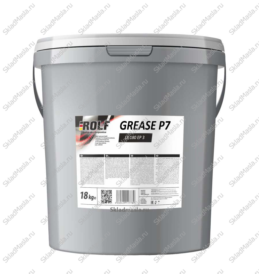 Смазка универсальная Rolf Grease P7 LX 180 EP 3 (ведро 18кг)