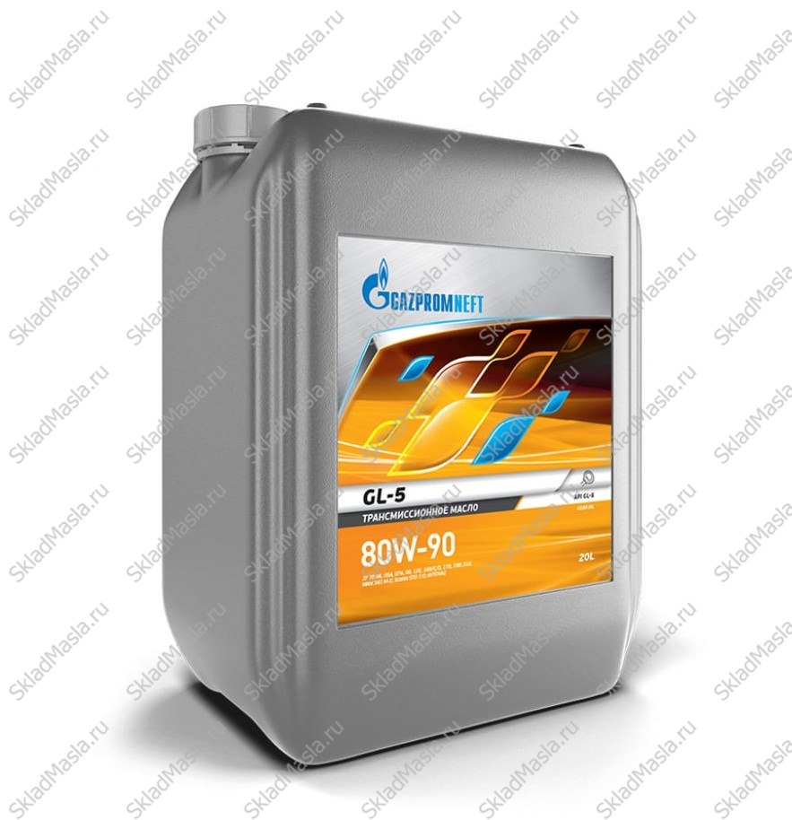 Трансмиссионное масло Gazpromneft 80W-90 API GL-5 (канистра 20л)