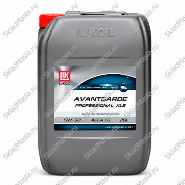 Моторное масло Лукойл Авангард Профессионал XLE 5W-30 API CK-4 ACEA E4_E6_E7_E9 (канистра 20л)