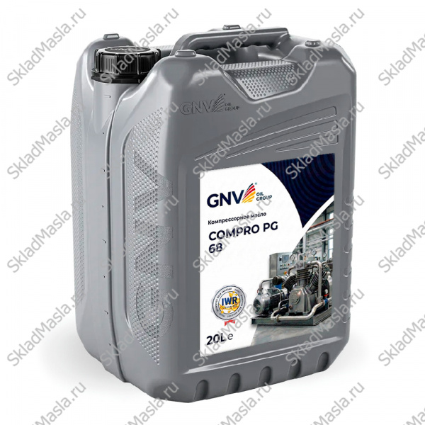 Масло компрессорное GNV Compro PG 68 (канистра 20л)