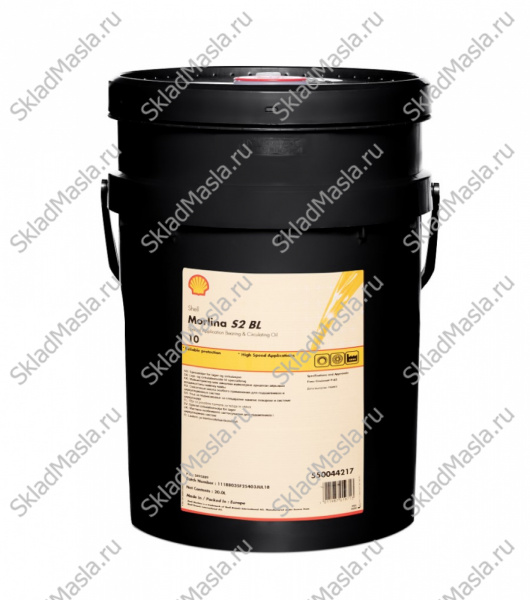 Шпиндельное масло Shell Morlina S2 BL 10 (канистра 20л)