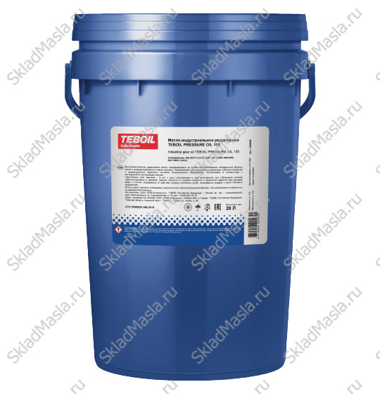 Масло редукторное Teboil Pressure Oil 150 (канистра 20л)