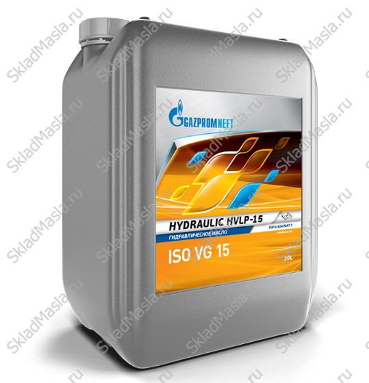 Масло гидравлическое Gazpromneft Hydraulic HVLP 15 (канистра 20л)