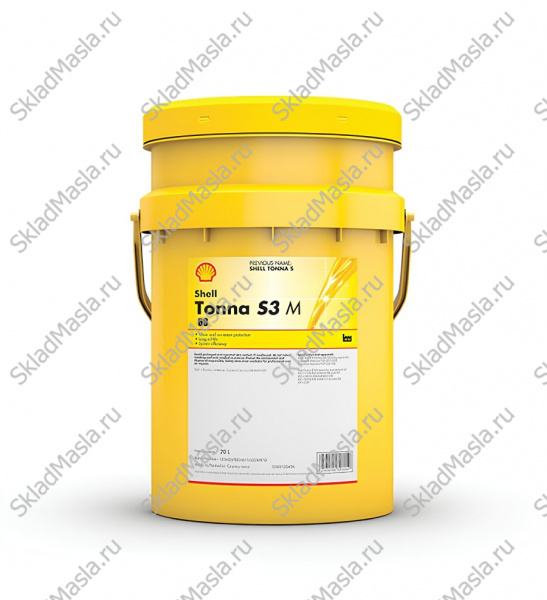 Масло для направляющих скольжения Shell Tonna S3 M 68 (канистра 20л)