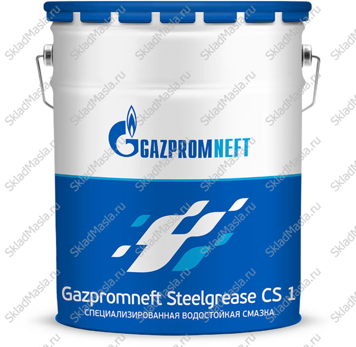 Смазка высокотемпературная водостойкая Gazpromneft Steelgrease CS EP 1 (ведро 18кг)