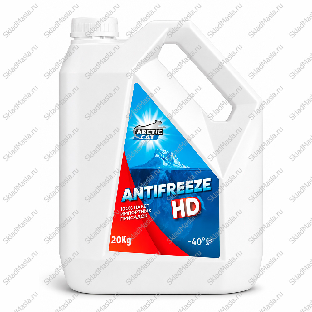 Антифриз OilWay Arctic Cat HD (-40) красный (канистра 20кг)