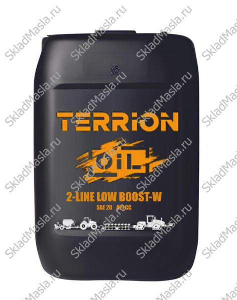 Моторное масло TERRION 2-LINE LOW BOOST-W SAE 20 API CC_SF (канистра 18кг_20л)