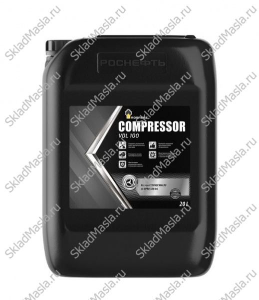 Масло компрессорное Роснефть Compressor VDL 100 (канистра 20л)