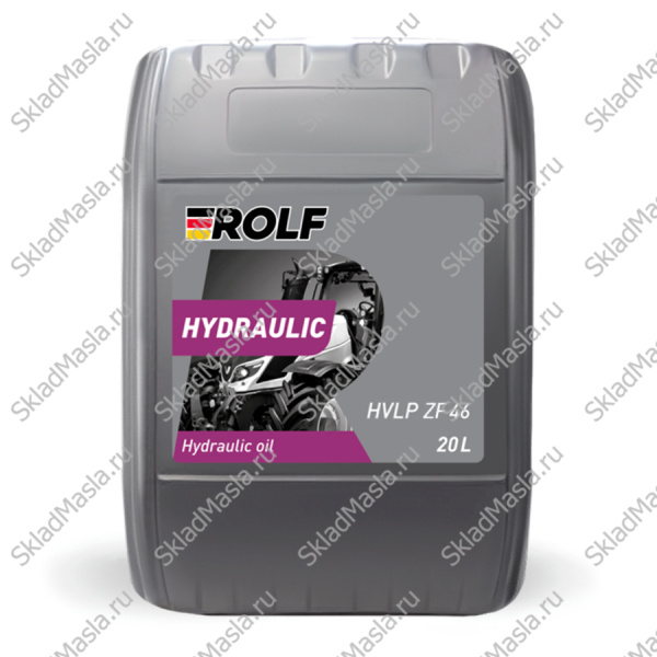 Масло гидравлическое Rolf Hydraulic HVLP ZF 46 (канистра 20л)