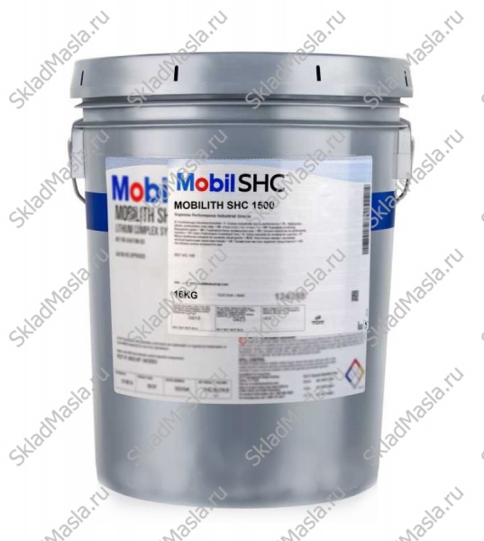 Смазка многофункциональная Mobil Mobilith SHC 1500 EP 1.5 (ведро 16кг)