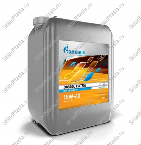 Моторное масло Gazpromneft Diesel Extra 15W-40 API CF-4_SG (канистра 20л)