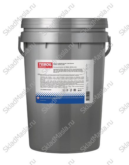 Масло трансмиссионно-гидравлическое Teboil Wetol SHV 75W-80 API GL-4 (канистра 20л)
