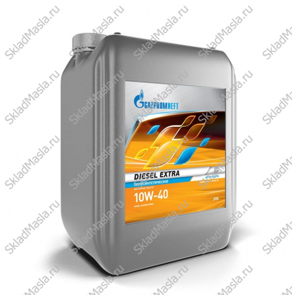 Моторное масло Gazpromneft Diesel Extra 10W-40 API CF-4_SG (канистра 20л)