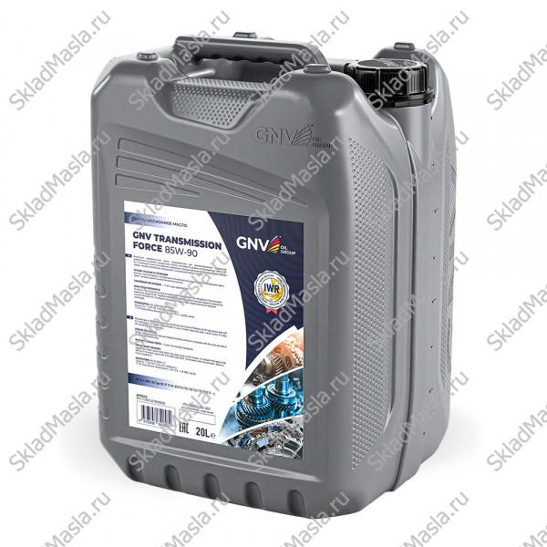 Трансмиссионное масло GNV Transmission Force 85W-90 API GL-5 (20л)