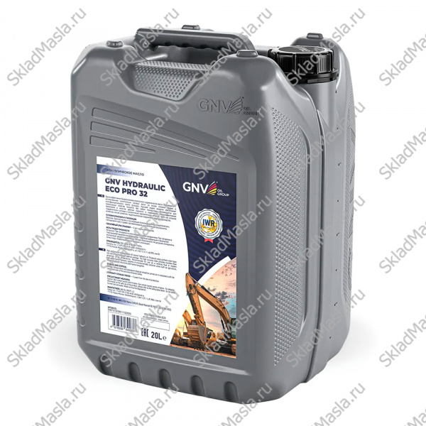 Масло гидравлическое GNV Hydraulic Eco Pro HVLP 32 (20л)