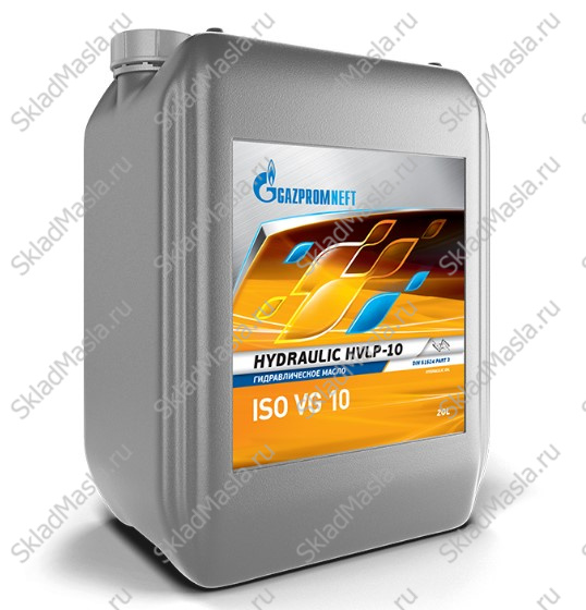 Масло гидравлическое Gazpromneft Hydraulic HVLP 10 (канистра 20л)