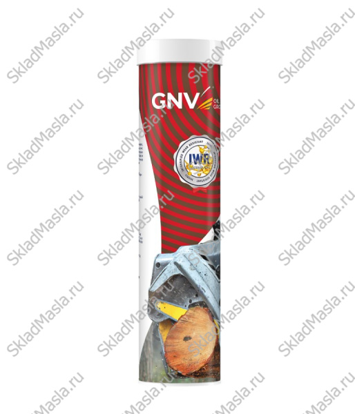 Смазка для шарнирных цапф водостойкая GNV Calcium Forestry EP 2 (туба 370гр)