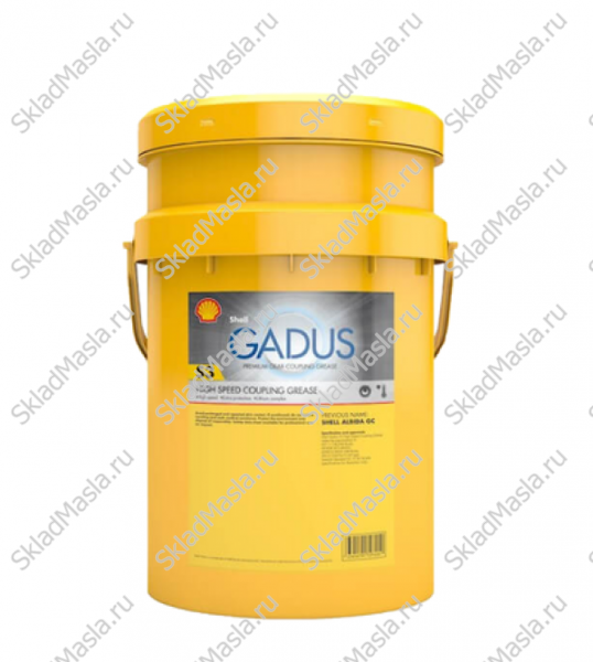 Смазка для подвижных муфт Shell Gadus S3 High Speed Coupling Grease EP 1 (ведро 18кг)