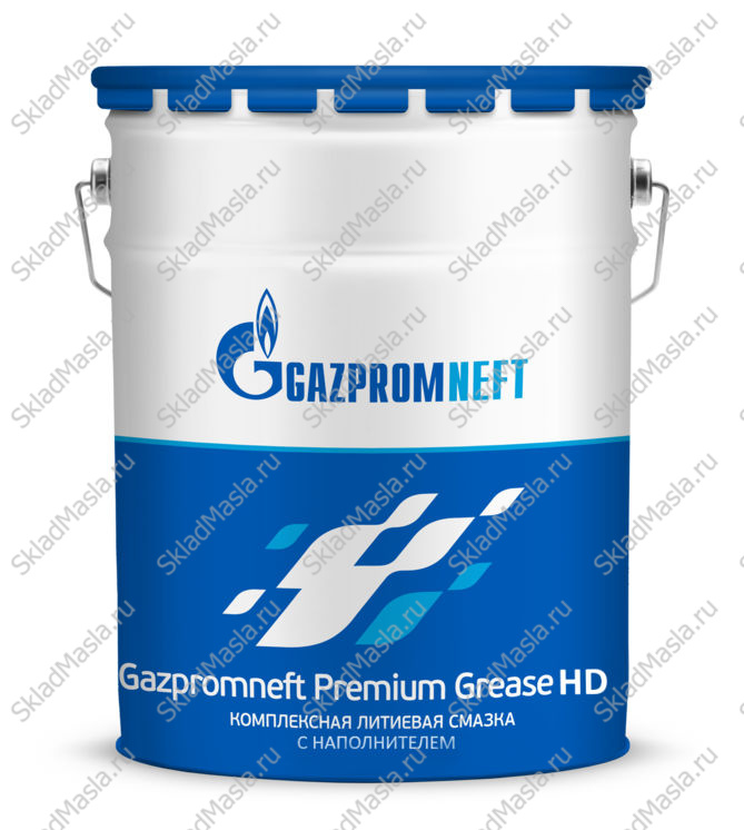 Смазка многофункциональная Gazpromneft Grease Premium HD EP 2 (ведро 18кг)