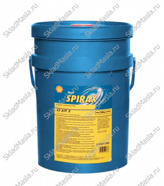 Трансмиссионное масло Shell Spirax S5 ATF X (канистра 20л)