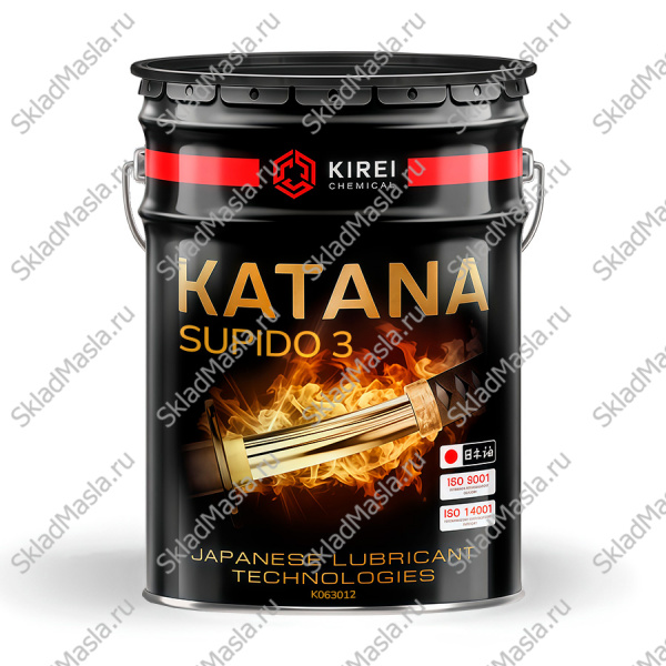 Шпиндельное масло Katana Supido 3 (канистра 20л)