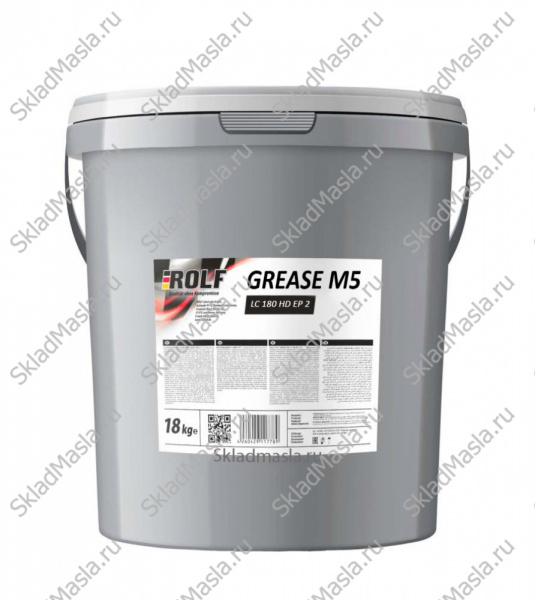 Смазка универсальная Rolf Grease M5 LC 180 HD EP 2 (фасовка ведро 18кг)