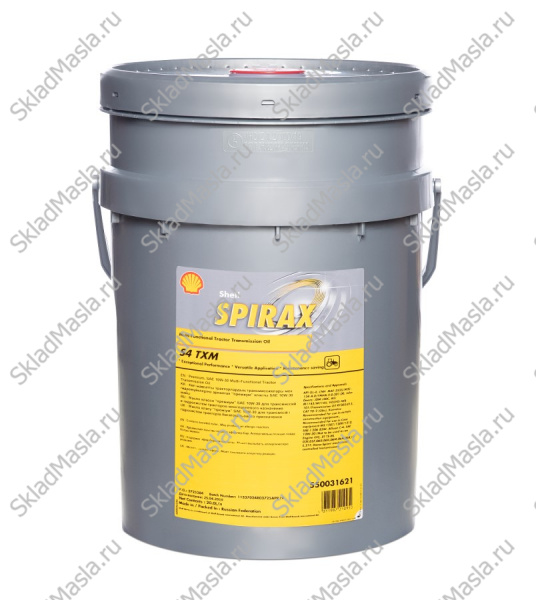 Масло трансмиссионно-гидравлическое Shell Spirax S4 TXM UTTO 10W-30 API GL-4 (канистра 20л)