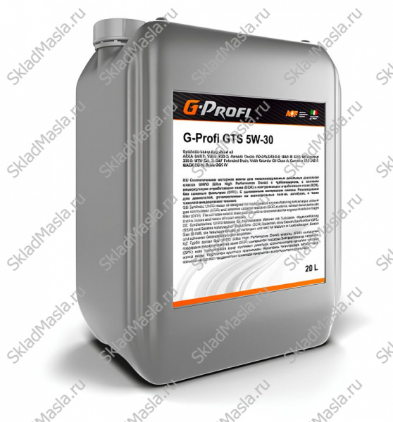 Моторное масло Gazpromneft G-Profi GTS 5W-30 ACEA  E4_E7 (канистра 20л)