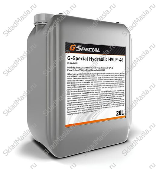 Масло гидравлическое Gazpromneft G-Special Hydraulic HVLP 46 (канистра 20л)