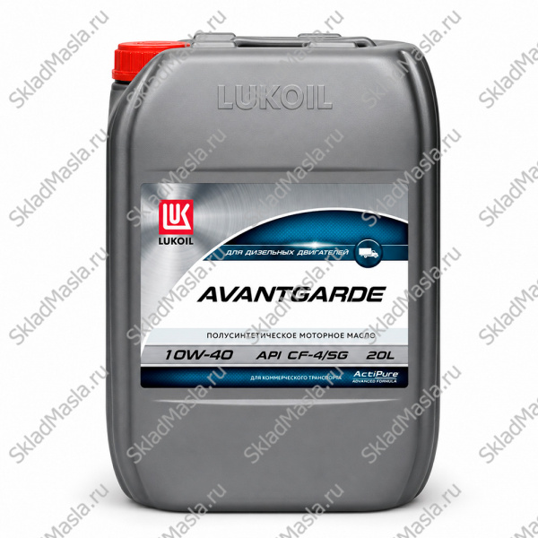 Моторное масло Лукойл Авангард 10W-40 API CF-4_SG (канистра 20л)