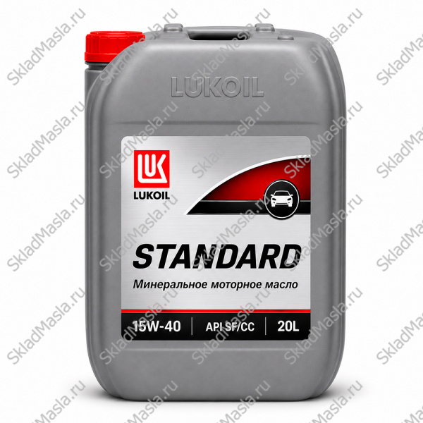 Моторное масло Лукойл Standard 15W-40 API SF_CC (канистра 20л)
