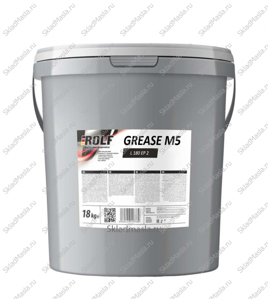 Смазка универсальная Rolf Grease M5 L 180 EP 2 (ведро 18кг)