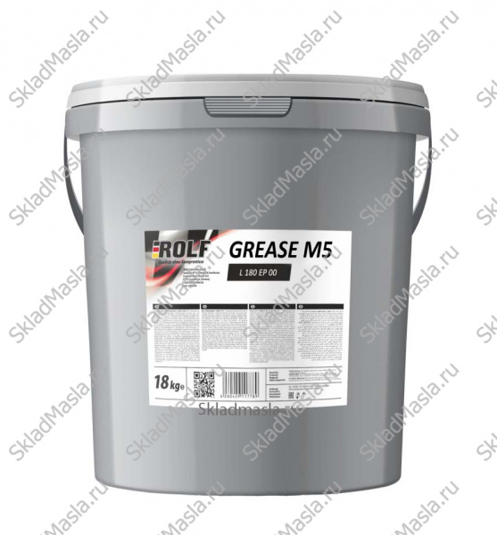 Смазка универсальная Rolf Grease M5 L 180 EP 00 (ведро 18кг)
