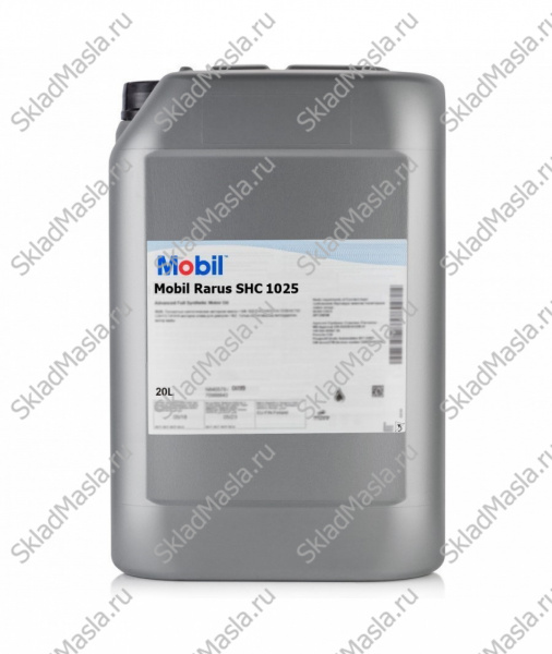 Масло компрессорное Mobil Rarus SHC 1025 (канистра 20л)