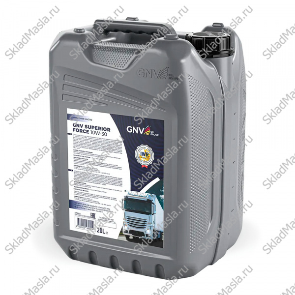 Моторное масло GNV Superior Force 10W-30 API CK-4_SN ACEA E6_E7_E9 (20л)
