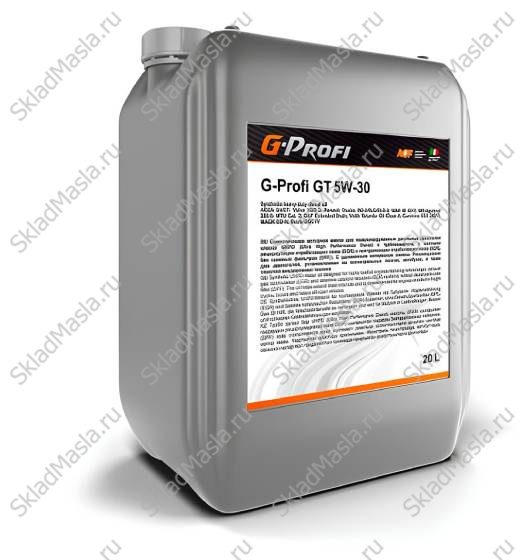 Моторное масло Gazpromneft G-Profi GT 5W-30 API CI-4 ACEA E4_E7 (канистра 20л)