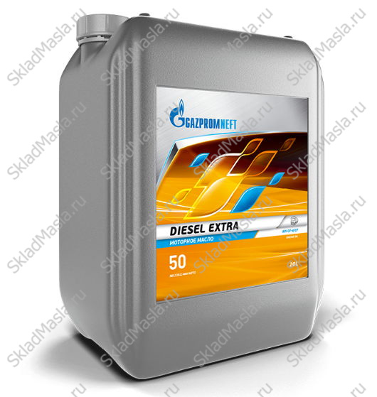 Моторное масло Gazpromneft Diesel Extra 50 API CF-4_SG (канистра 20л)